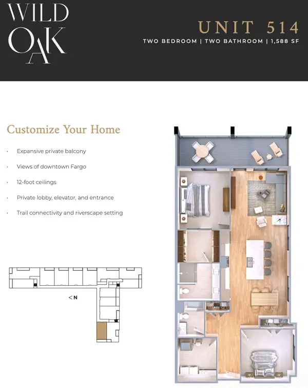 505 OAK ST N #514, Fargo, ND 58102