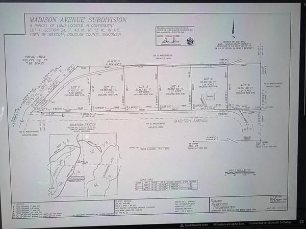 Lot 6 S Madison AVE, Wascott, WI 54838