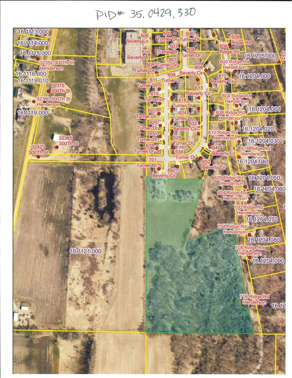 XXX Ridge Rd & Turner DR, Henderson, MN 56044