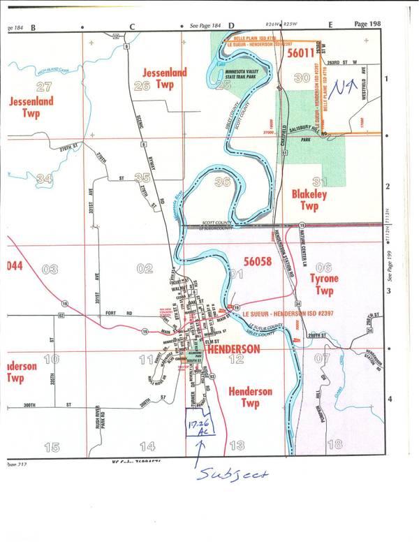 XXX Ridge Rd & Turner DR, Henderson, MN 56044