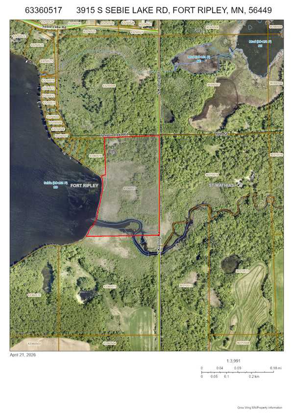 3915 S Sebie Lake RD, Fort Ripley, MN 56449
