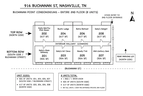 916 Buchanan St #201 - 208, Nashville, TN 37208