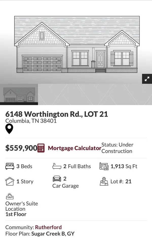 6148 Worthington Rd, Columbia, TN 38401