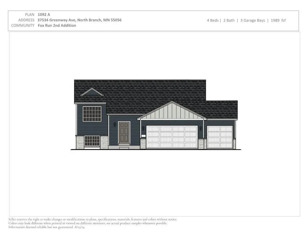 37534 Greenway AVE, North Branch, MN 55056