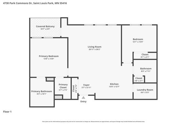 4730 Park Commons DR #218, Saint Louis Park, MN 55416