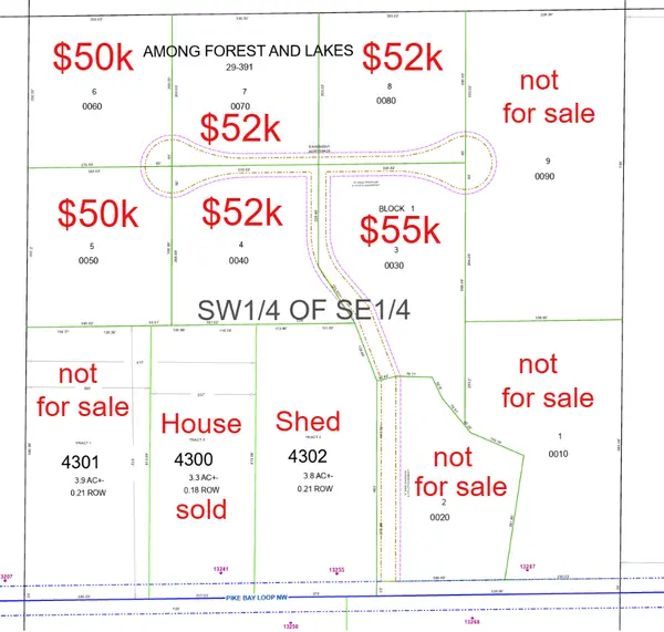 Lot 3 Pike Bay LOOP NW, Cass Lake, MN 56633