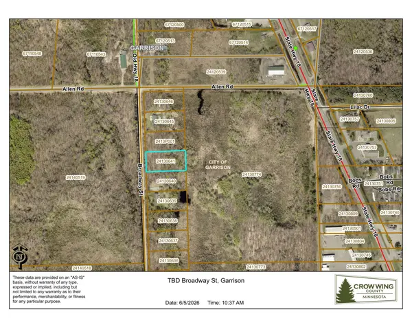 TBD Broadway St., Garrison, MN 56450