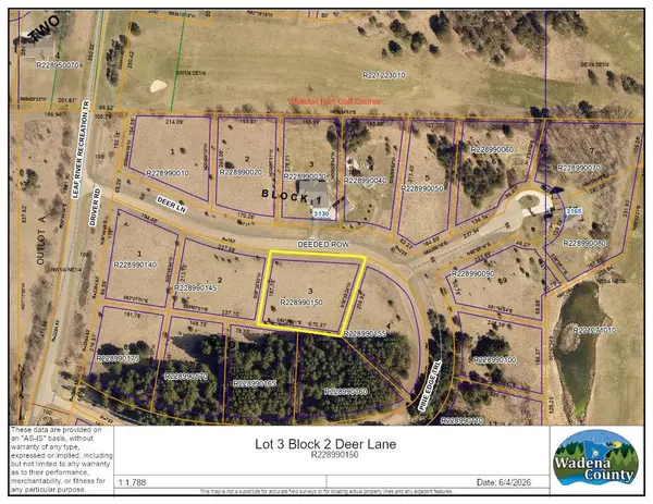 TBD Lot 3 Block 2 Deer LN, Wadena, MN 56482