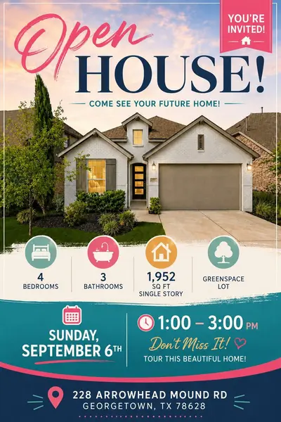 228 Arrowhead Mound RD, Georgetown, TX 78628