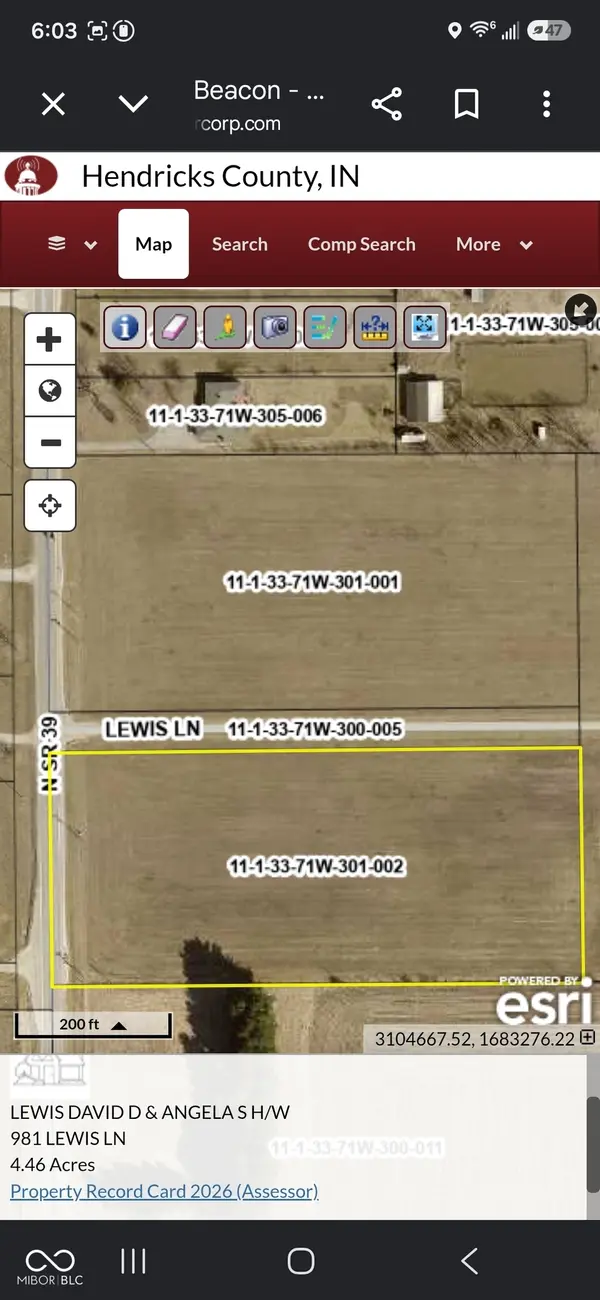 981 Lewis Lane, Lizton, IN 46149