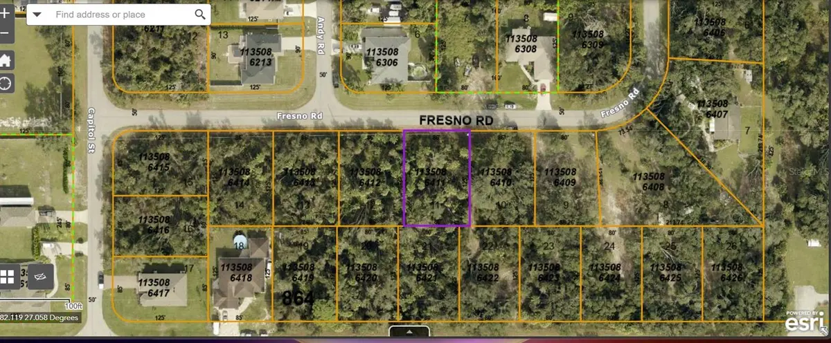 Lot 11 FRESNO RD, North Port, FL 34288