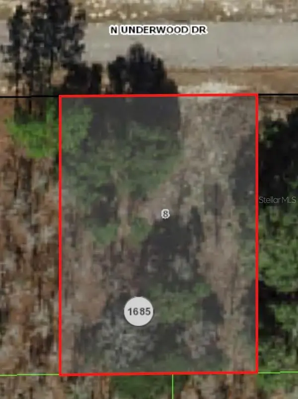 6654 N UNDERWOOD DR, Citrus Springs, FL 34434