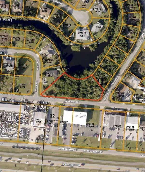 LOTS 15,16,17 SARAGOSSA LN, North Port, FL 34287