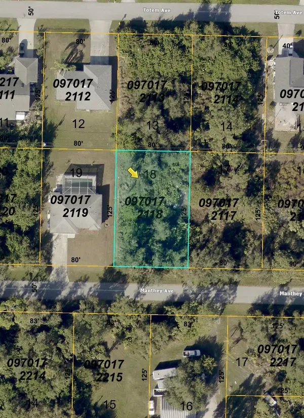 Lot 18 MANTHEY AVE, North Port, FL 34291
