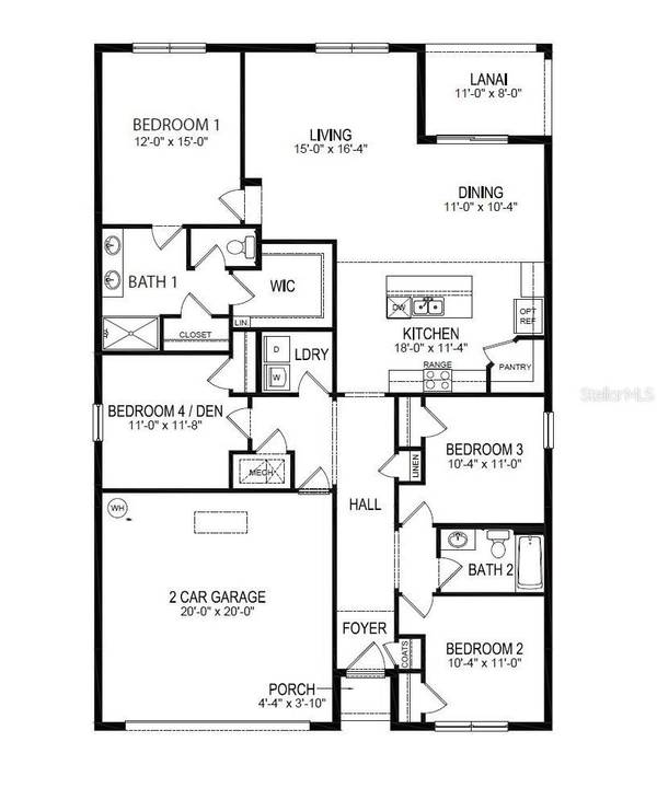 7110 SANDHILL CRANE WAY #1, St Cloud, FL 34773