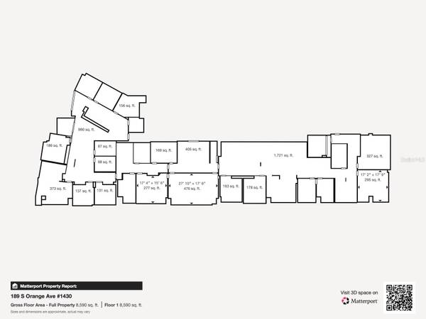 189 S ORANGE AVE #1430, 1450 & 1470, Orlando, FL 32801