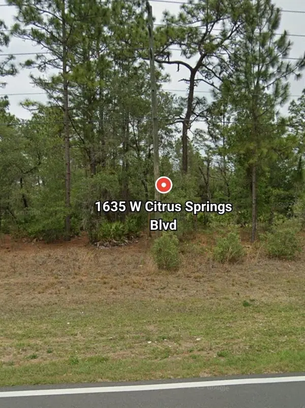 1635 W CITRUS SPRINGS BLVD, Citrus Springs, FL 34434