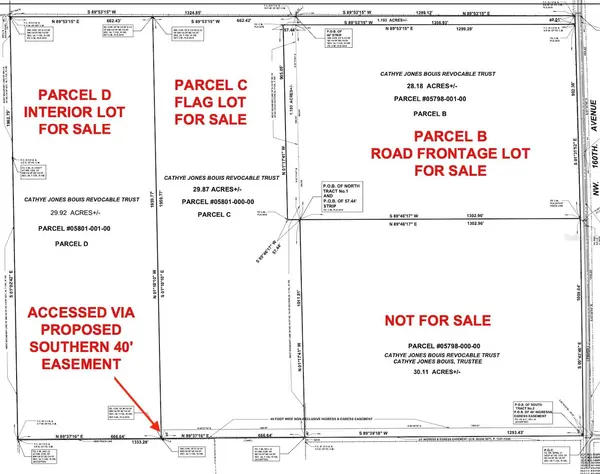 Parcel D NW 160TH AVE, Morriston, FL 32668