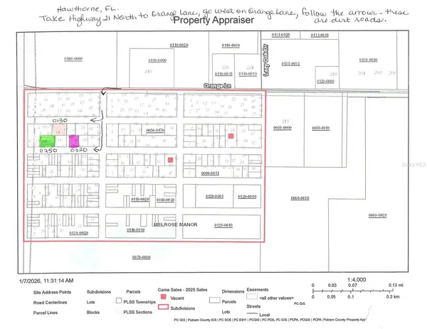 Lots 13-17 UNASSIGNED, Hawthorne, FL 32640