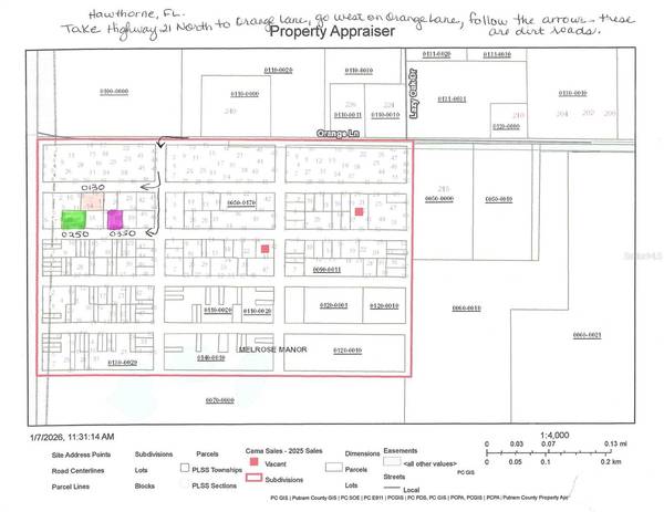 Lots 13-17 UNASSIGNED, Hawthorne, FL 32640