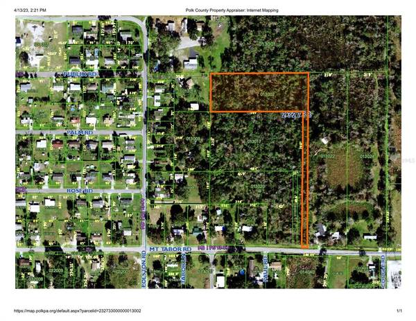 MT TABOR RD, Lakeland, FL 33810