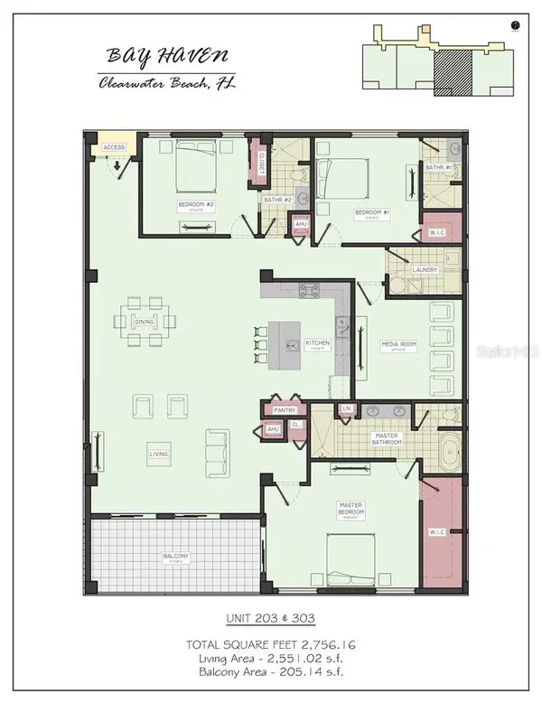 64 BAY ESPLANADE #303, Clearwater, FL 33767