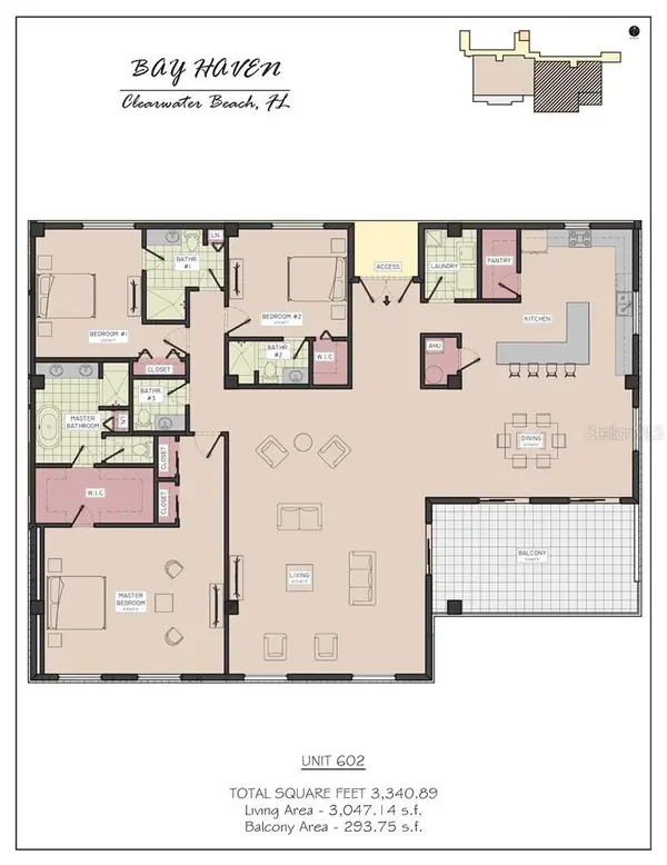 64 BAY ESPLANADE #602, Clearwater, FL 33767