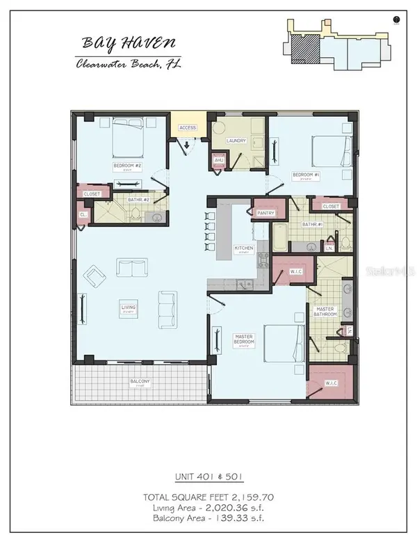 64 BAY ESPLANADE #501, Clearwater, FL 33767