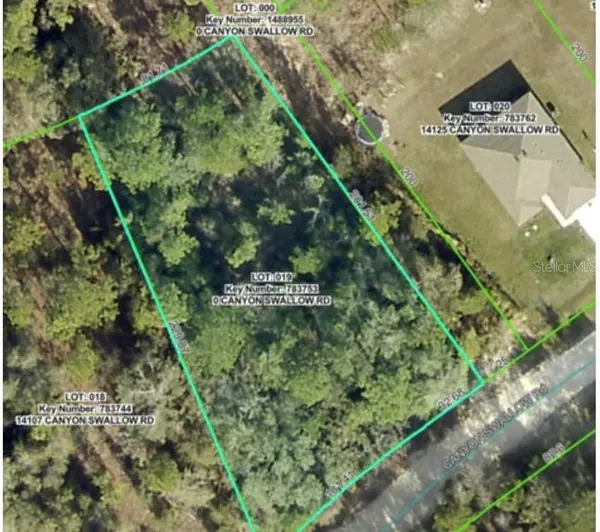 Lot 19 CANYON SWALLOW RD, Weeki Wachee, FL 34614