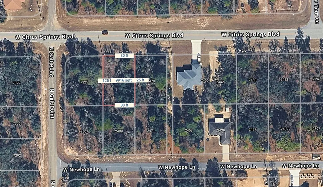 2488 W CITRUS SPRINGS BLVD, Citrus Springs, FL 34434