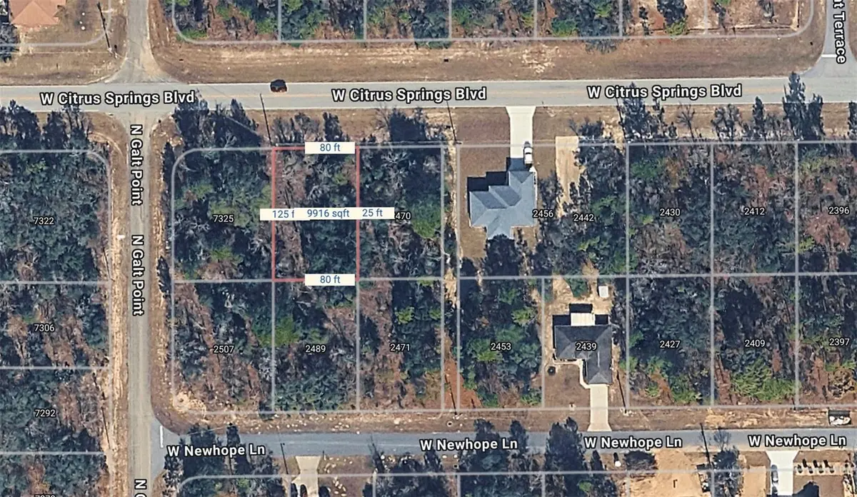 2488 W CITRUS SPRINGS BLVD, Citrus Springs, FL 34434