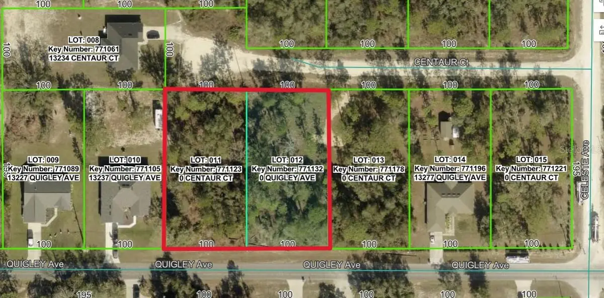 0 QUIGLEY AVE, Weeki Wachee, FL 34614