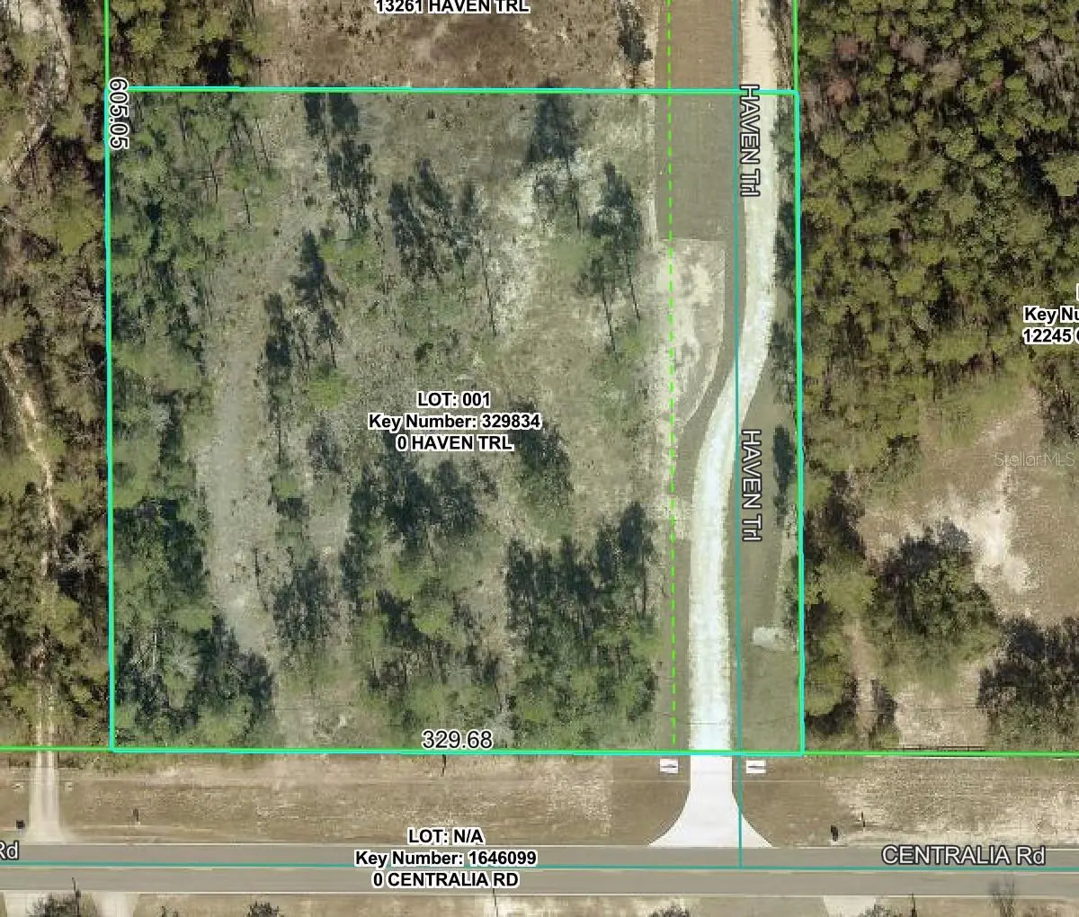 13183 HAVEN (LOT 1) TRL, Weeki Wachee, FL 34614