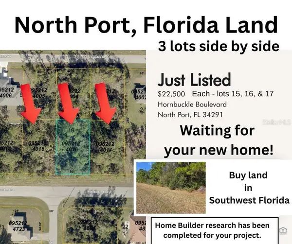Lot 15 HORNBUCKLE BLVD, North Port, FL 34291