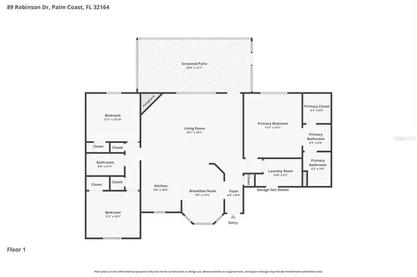 89 ROBINSON DR, Palm Coast, FL 32164