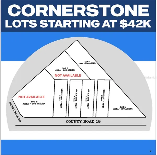 20994 SW COUNTY ROAD 18 #Lot 1, Brooker, FL 32622