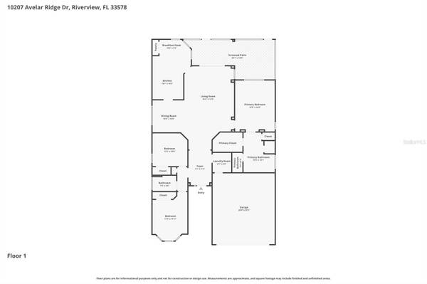 10207 AVELAR RIDGE DR, Riverview, FL 33578
