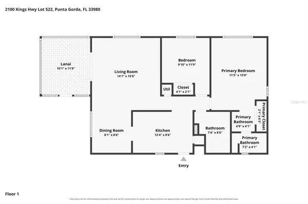 2100 KINGS HWY #522, Port Charlotte, FL 33980