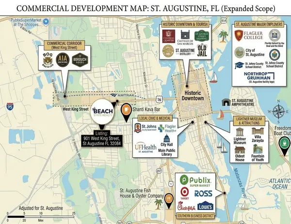 901 W KING ST, St Augustine, FL 32084