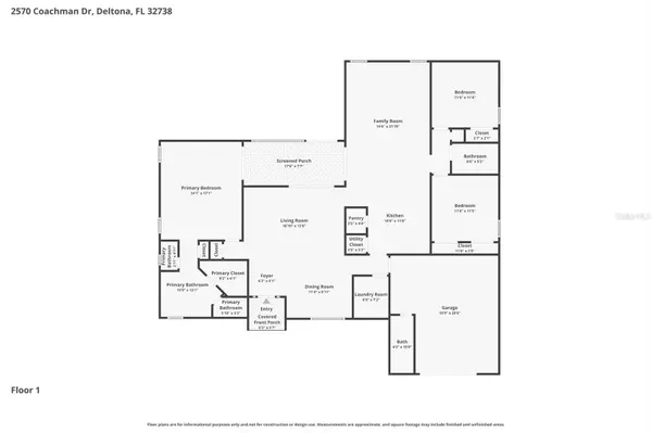 2570 COACHMAN DR, Deltona, FL 32738
