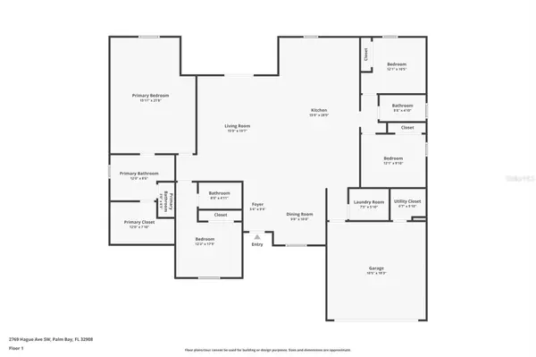 2769 HAGUE ST SW, Palm Bay, FL 32908