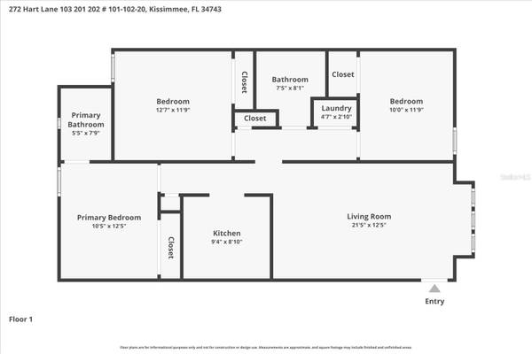 272 HART LN, Kissimmee, FL 34743