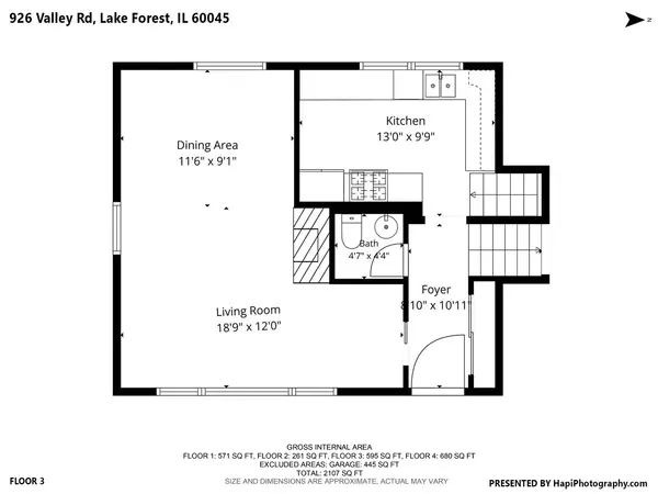 926 Valley RD, Lake Forest, IL 60045