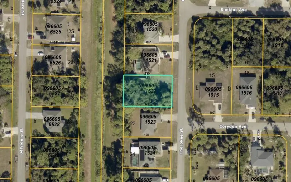 Lot 22 CHEROKEE ST, North Port, FL 34286