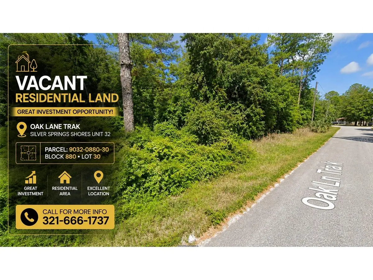 TBD OAK LANE TRAK, Ocala, FL 34472