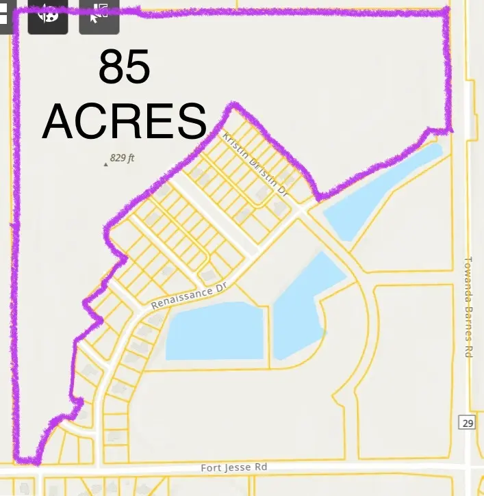 Town ship 24 North SE (1/4) of section 19, Normal, IL 61761
