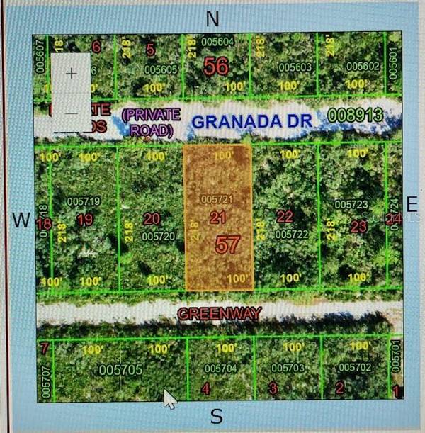 0 GRANADA DR, Indian Lake Estates, FL 33855