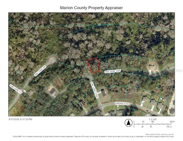 TBD OAK LANE CRSE, Ocala, FL 34472