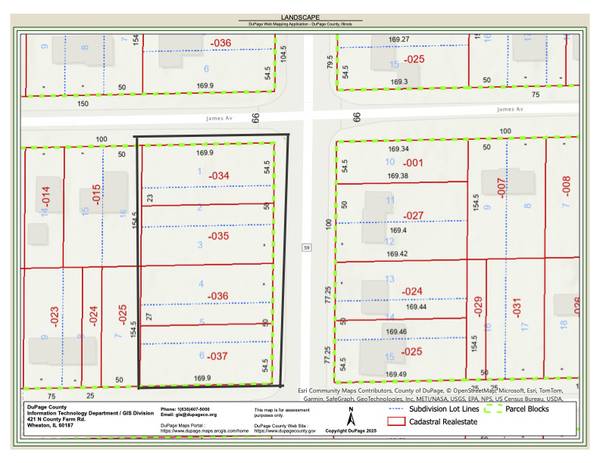 4 VACANT LOTS JAMES AVE, West Chicago, IL 60185
