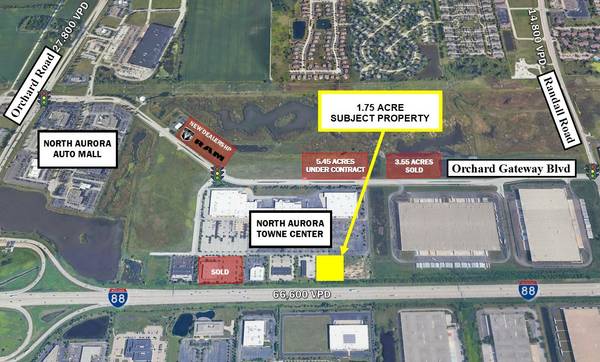Lot 6 Towne Center DR, North Aurora, IL 60542